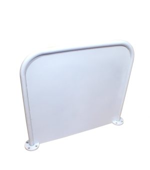 J&S Agencies Floor Mounted Support Rail With Infill