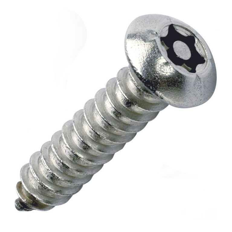 Anti Ligature Shop Security screws Button head A2 stainless steel 6