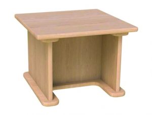 Barons HR- DIN-SQU Indistruct square dining table