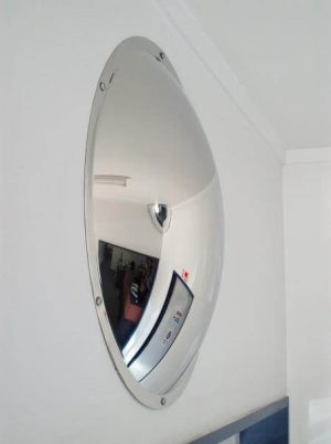 Securikey M16505W Stainless steel wall dome safety mirror 500mm