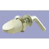 Dortrend Anti ligature single chamfer half knob Stainless steel