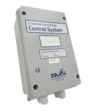 KWC DVS SH07-022 2 Channel Bath Fill Control Box C W 6 x Cell Batteries
