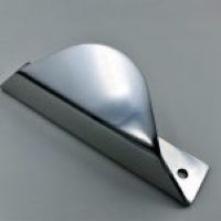 U Shaped Pinch Grip Pull Handle Stainless Steel