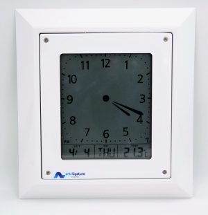 ALS ALSC02V2 Reduced-Ligature Battery Operated Analogue Safe Clock