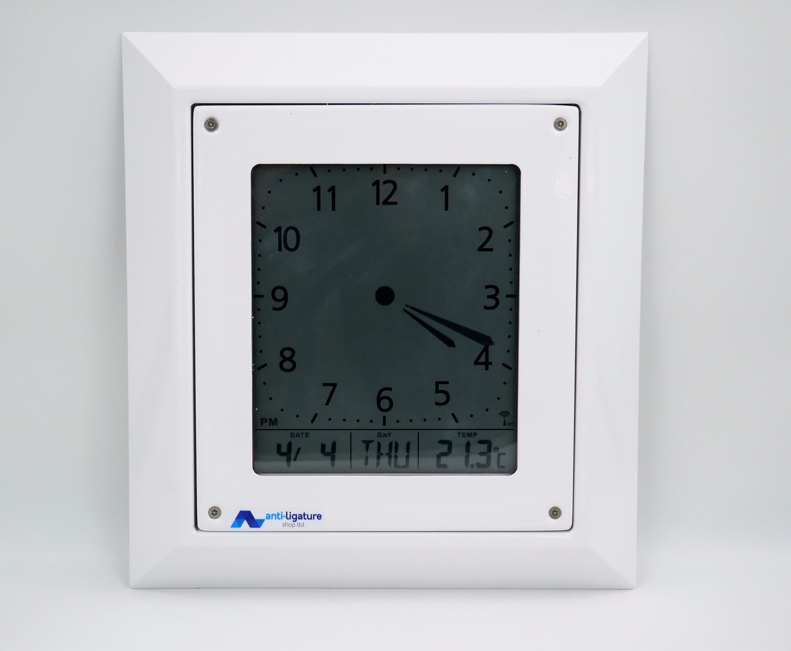 ALS ALSC01V1 Reduced-Ligature Battery Operated Digital Safe Clock