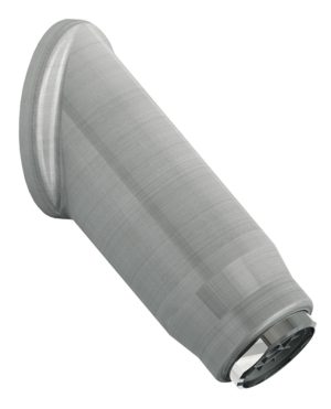 KWC DVS SH07-043 High Security WM Bath Spout – 45° (113mm long from top) c w un-restricted aerator