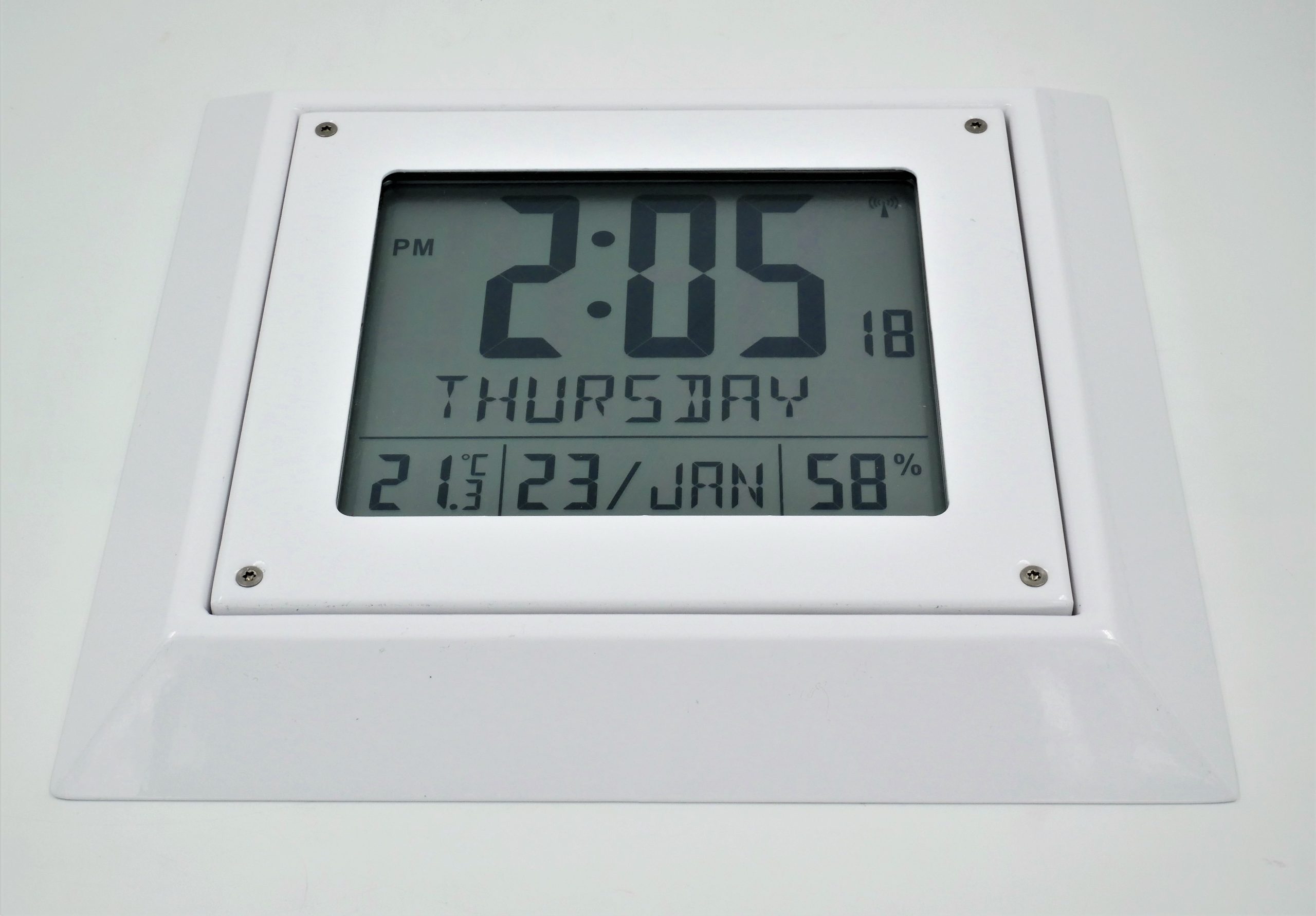 ALS ALSC01V1 Reduced-Ligature Battery Operated Digital Safe Clock