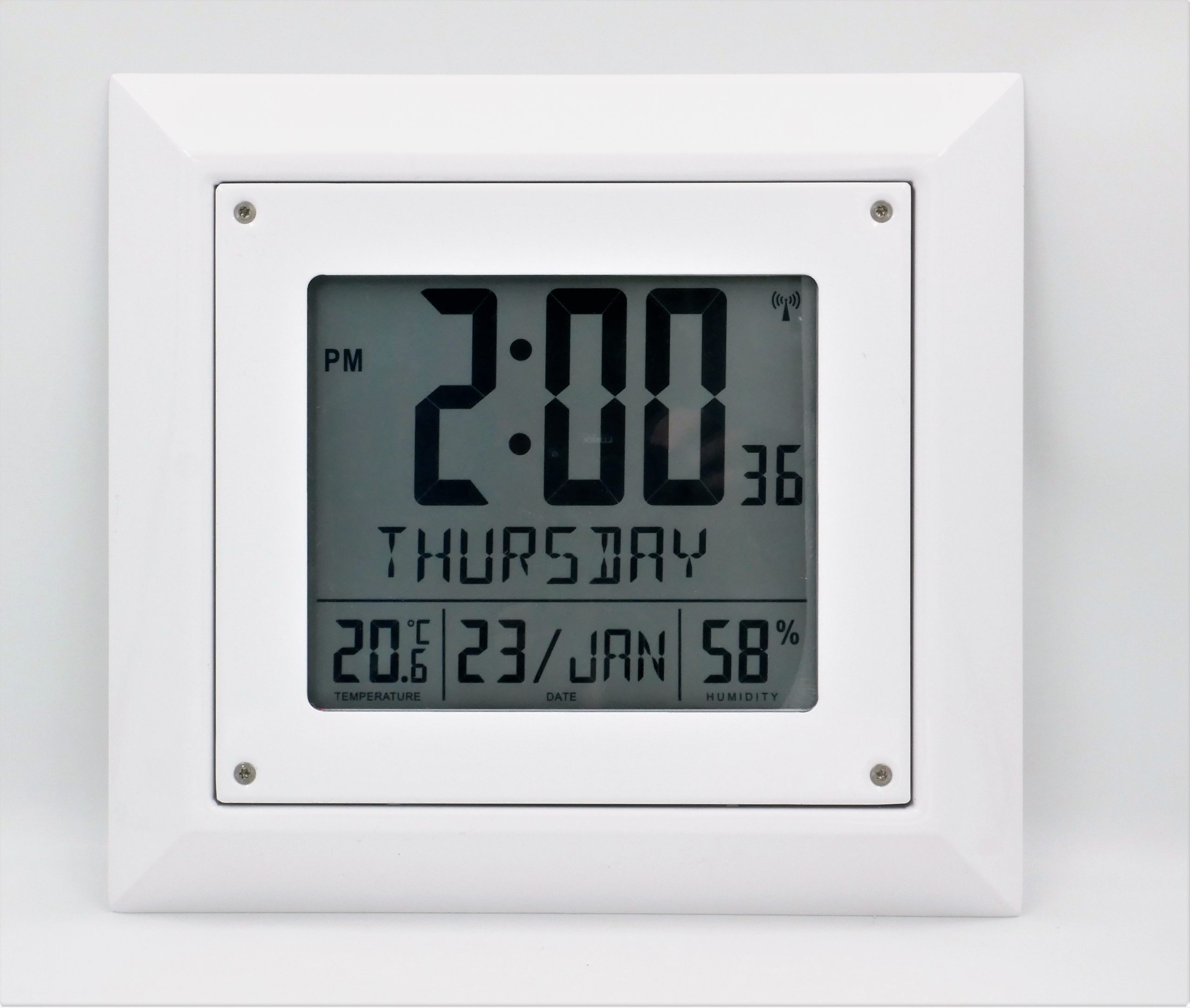 ALS ALSC01V1 Reduced-Ligature Battery Operated Digital Safe Clock