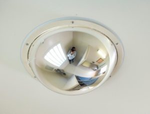 Securikey M17571DI  Polycarbonate Ceiling Dome Safety Mirror 450mm with Foam