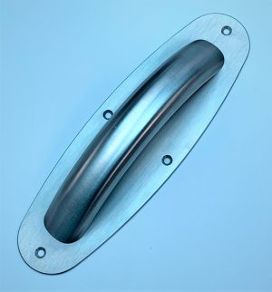 J & S Curved small oval section pull handle