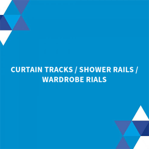 Curtain tracks/shower rails/ wardrobe rails