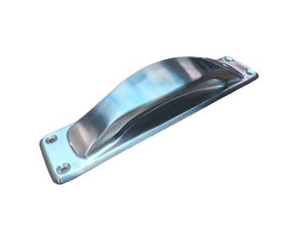 ligature-resistant one piece door handle