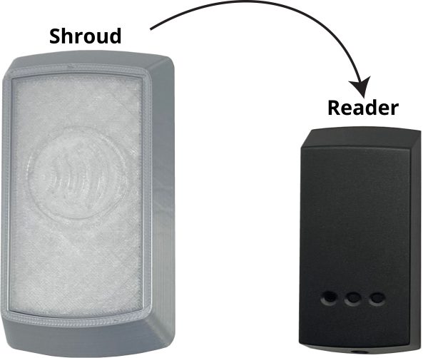 Paxton Proximity Reader Shrouds