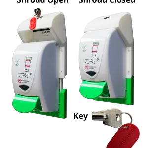 Ligature Resistant 'Safe Slide Shroud' For Deb / SCJ & Cutan Soap Dispensers