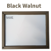 Door Name Whiteboard Black Walnut