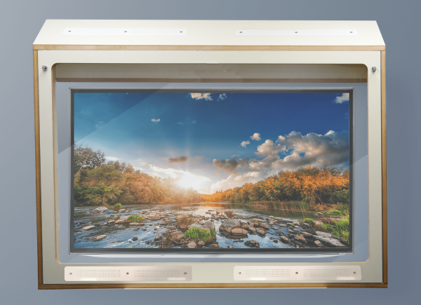 ALS 'Quick Fit Eco' Ligature-Resistant TV Protection Cabinet (ALSECO-TV)
