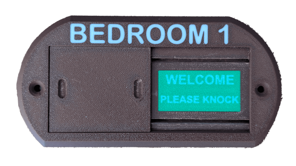 Ligature Resistant Bedroom Door Number