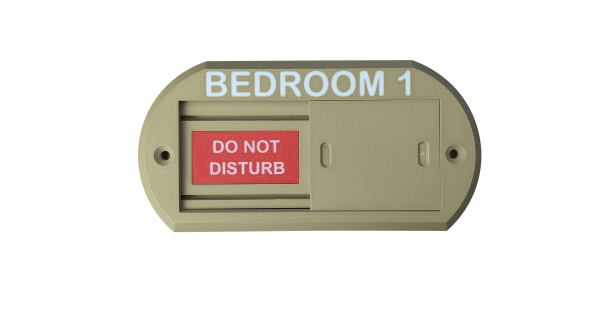 Ligature Resistant Bedroom Door Number