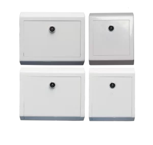 Safe switch and socket cover. 1 or 2 gang.