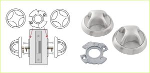 Bowling Ball Knob Set To Operate INS-EUBBSET-4