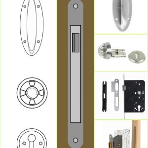 Auto Locking Door For Medical & Safe Rooms INS-A6