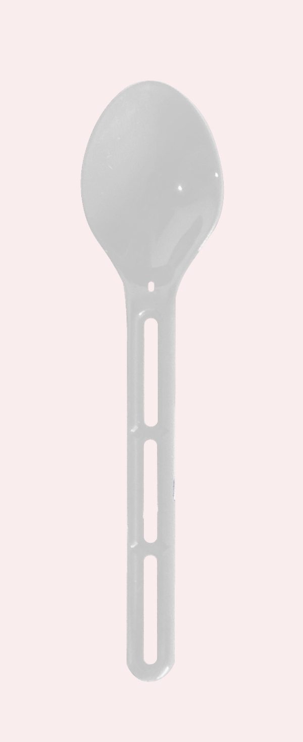 Healsafe Safedine Plastic Cutlery Packs of 25 in Blue/White HSI-6
