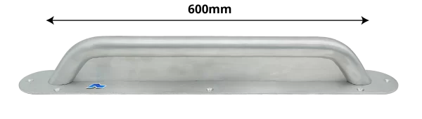 Ligature Resistant Stainless Steel Grab Rail 600mm size