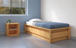 SEQUOIA™ Moulded Wood Grain Platform Bed - COR-210