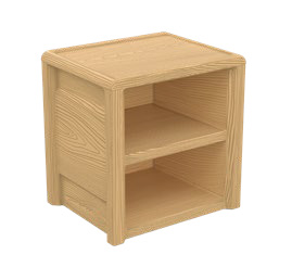 SEQUOIA™ Moulded Wood Grain Nightstand - COR-215