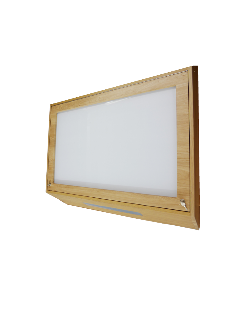 ALS Sure Safe Wall Sloping Mounted TV Cabinet