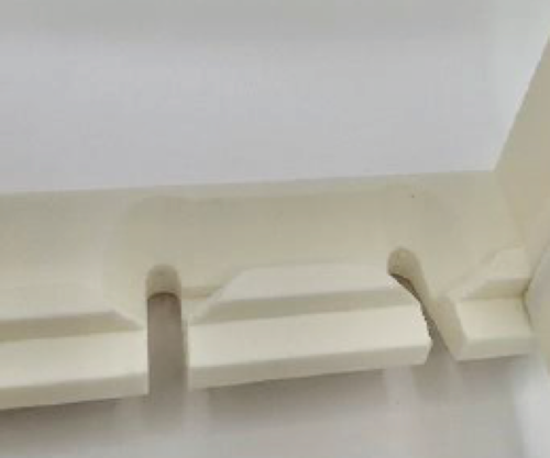 Reduced Ligature Lockable Double Socket Enclosure With Cable Appertures P5P-AL-DSE-W